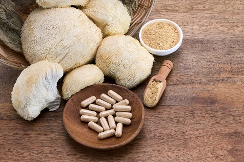 Champignon lion's mane